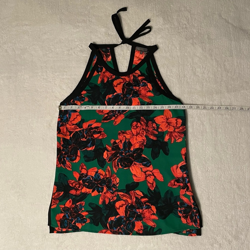 Vince Camuto Floral Sleeveless Blouse Size Small - Picture 5 of 5